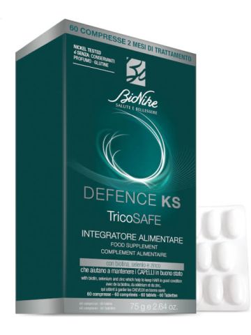 Bionike Defence Ks Tricosafe Anticaduta Capelli 60 Compresse