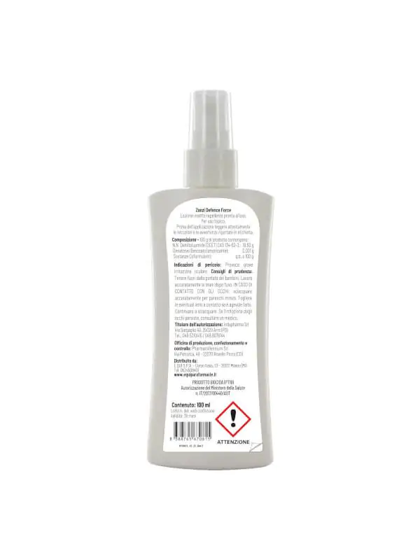 Zanzi Defence Force Lozione Spray Antizanzare 100ml